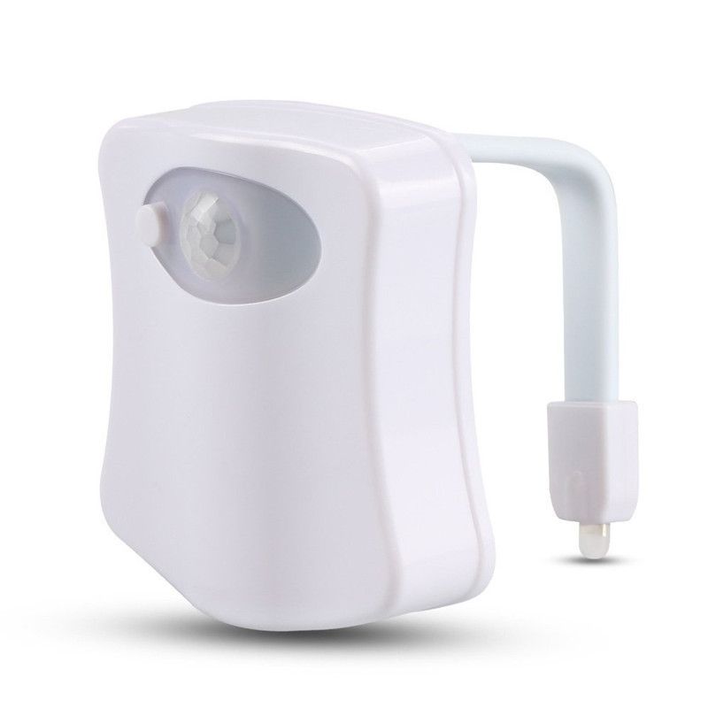 Color Changing Night Light Motion Sensor Led Motion Activated Washroom UV Slap Activated Butt Smart Light Night Lamp — image 2