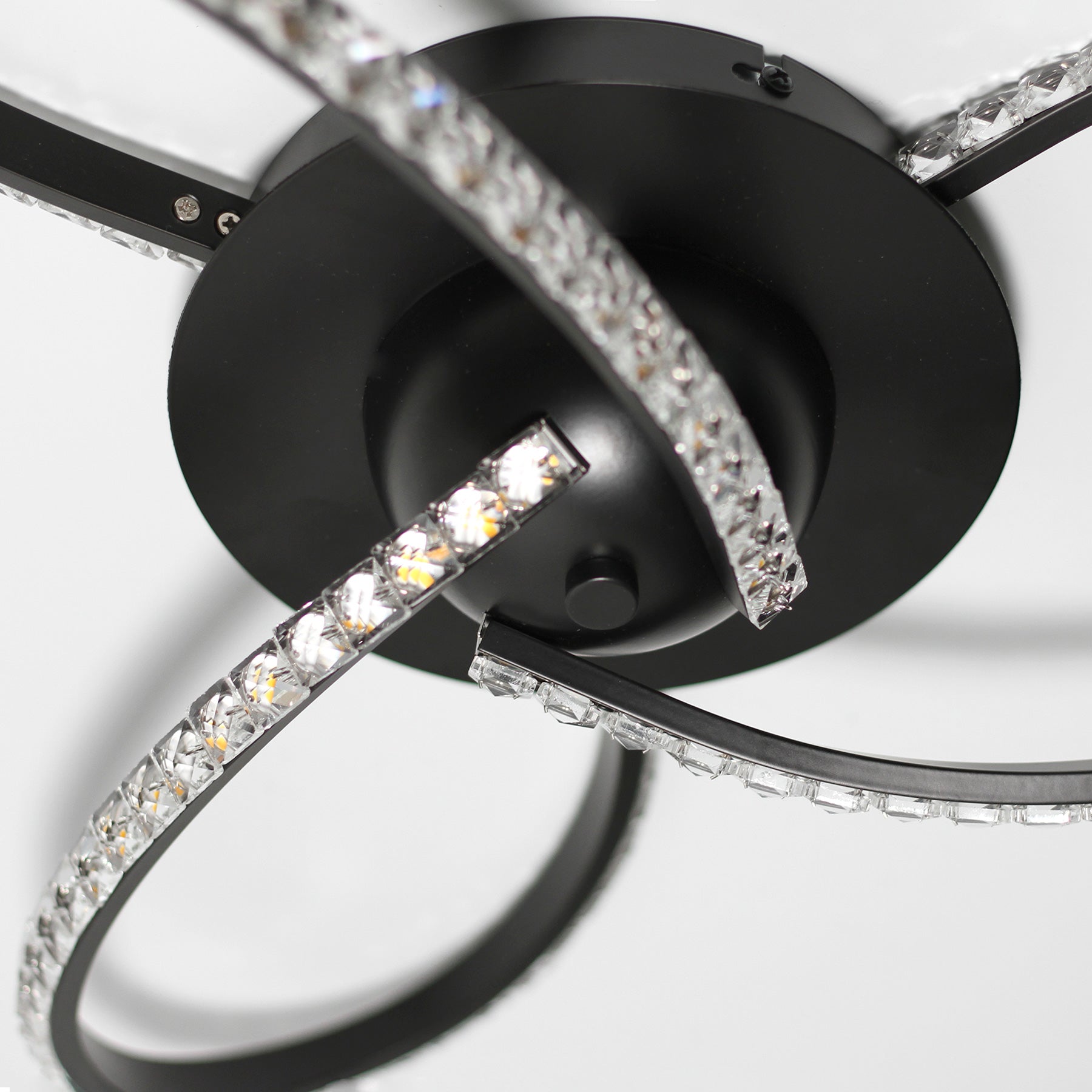 Irie Dimmable 3 Lights LED Ceiling Light - Black β image 4