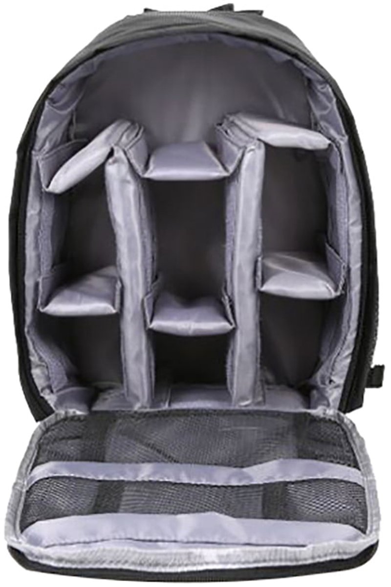 Professional waterproof outdoor photography SLR camera backpack travel bag - gray — image 4
