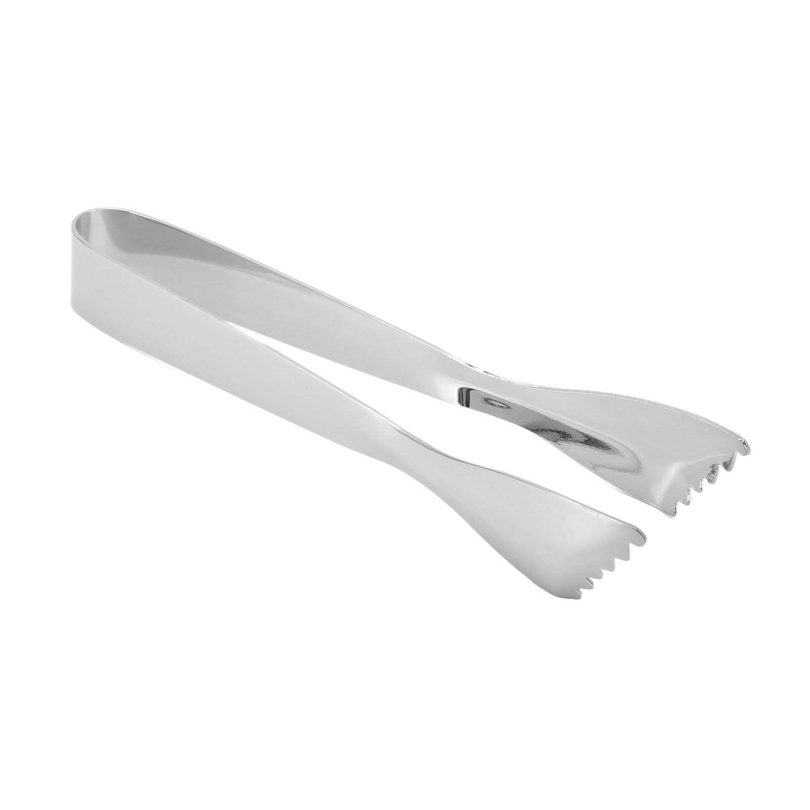 Ice Tongs Food Grade Thicken Stainless Steel Prevents Slipping Sugar Food Tweezers for Home Kitchen Bar Mirror — image 6