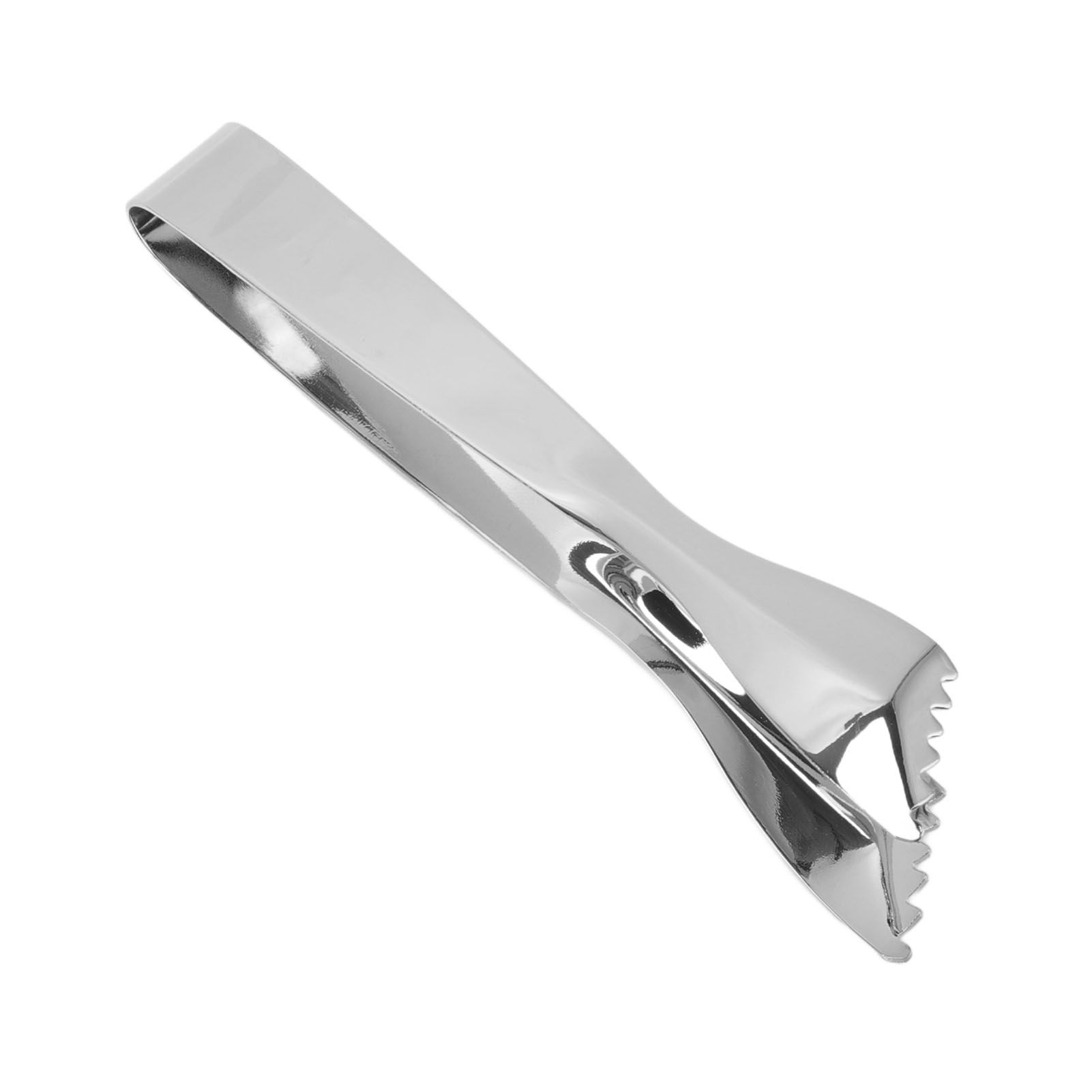 Ice Tongs Food Grade Thicken Stainless Steel Prevents Slipping Sugar Food Tweezers for Home Kitchen Bar Mirror — image 3