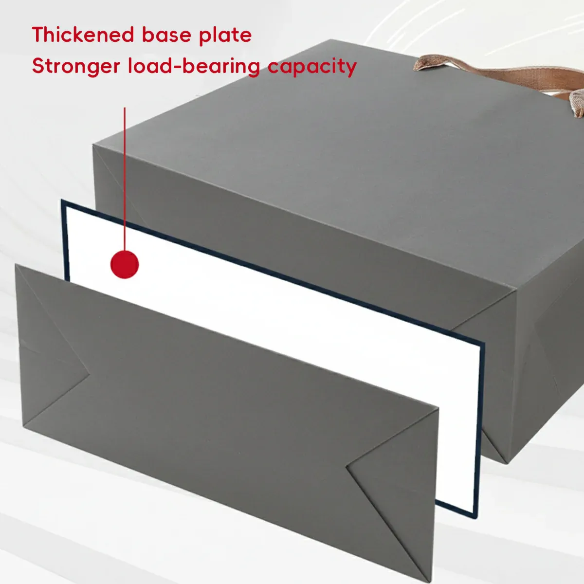 10PCS Gift Bags with Handles Wedding Party Bags High Strength Durable Paper - 26x12x31cm โ image 5