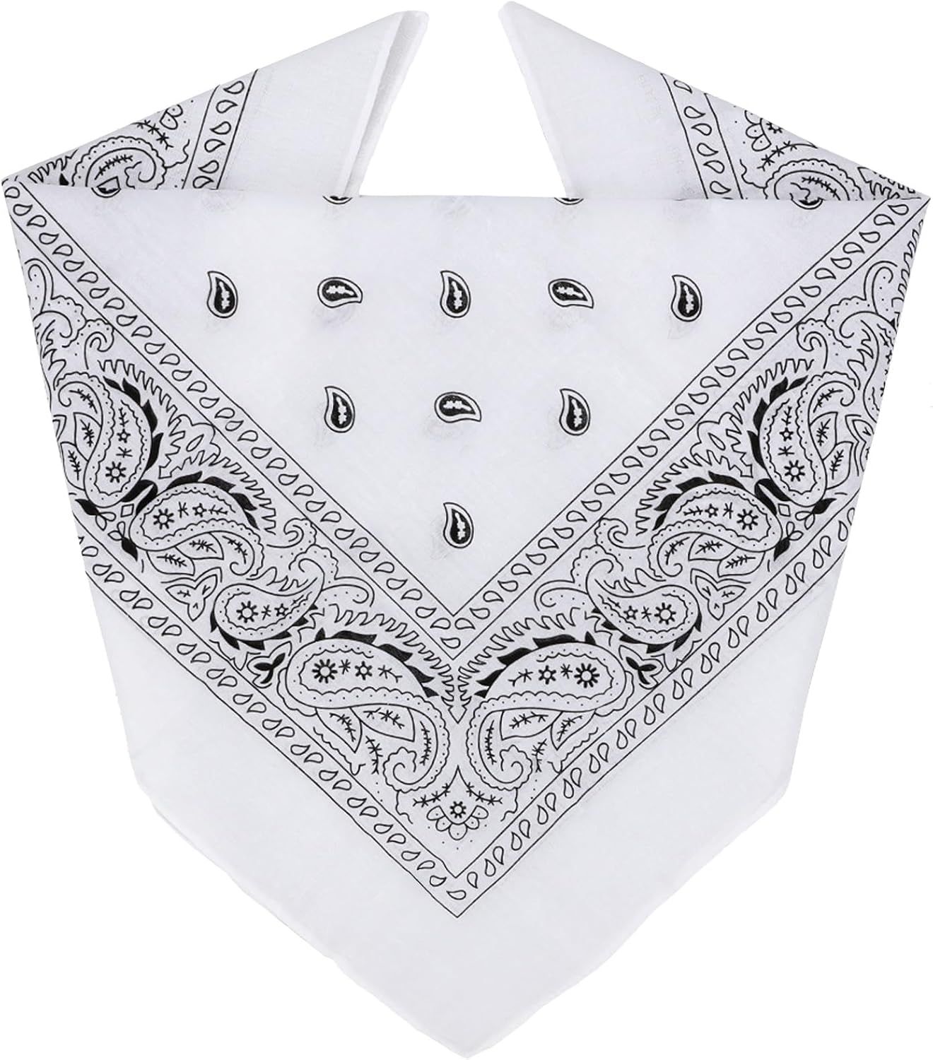 100% Cotton & Natural Fibers Bandana Scarf - Soft, Durable, Machine Washable โ Unisex for Men & Women