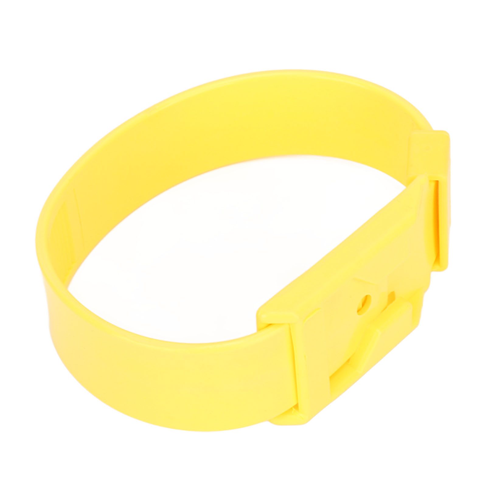 10Pcs Goat Collar Sheep Identification Bands Livestock Marking Ring Farming Equipment 36cm Yellow โ image 4