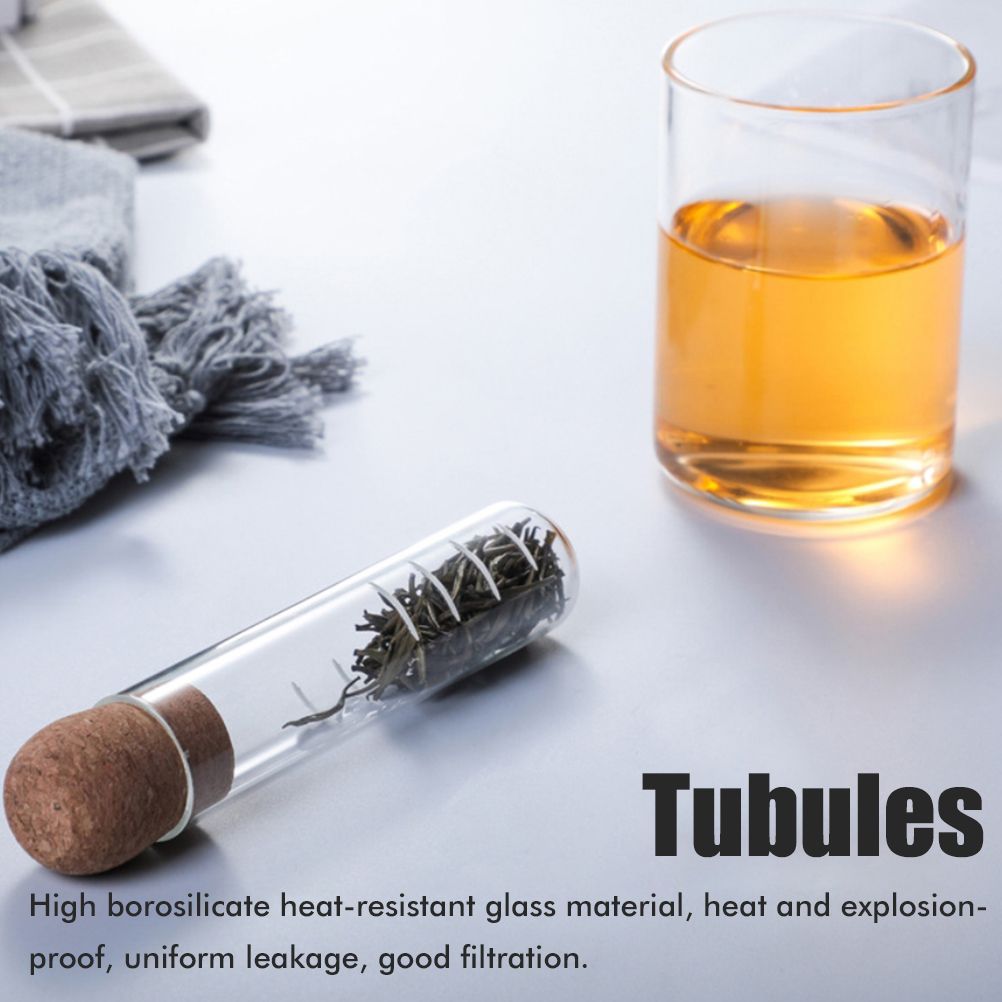 Tea Infuser Heat Resistant Glass Tea Strainer Transparent Tea Cup Strainer โ image 5