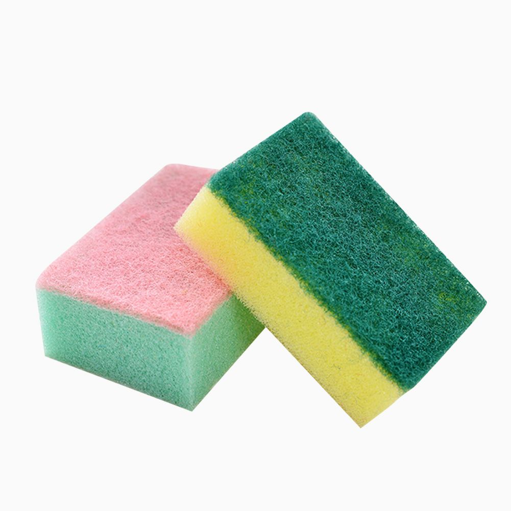 10pcs/ Set Durable Cleaning Sponge Kitchen Tool for Dishes Bowl Pot Pan — image 2