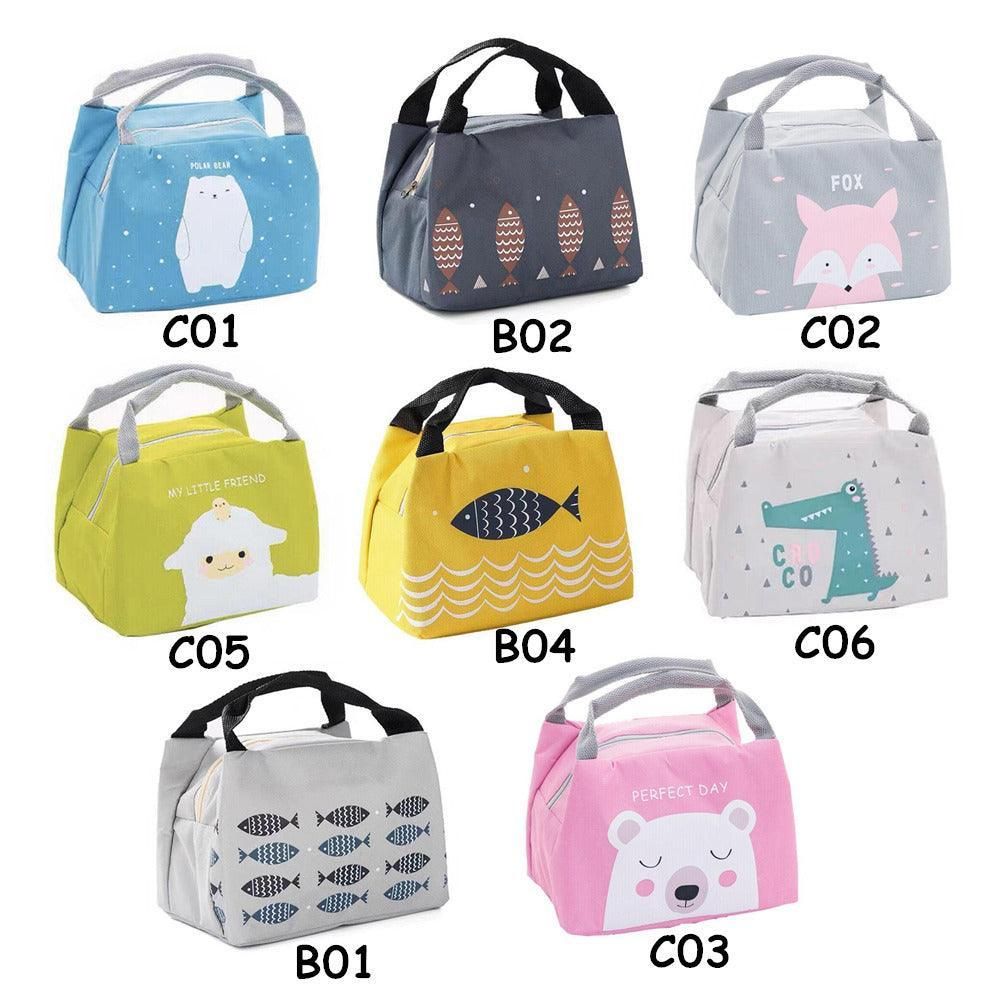 Portable Insulated Thermal Lunch Box Carry Tote Picnic Case Storage Bag 21x17x15cm - C05 (21x17x15cm) โ image 4