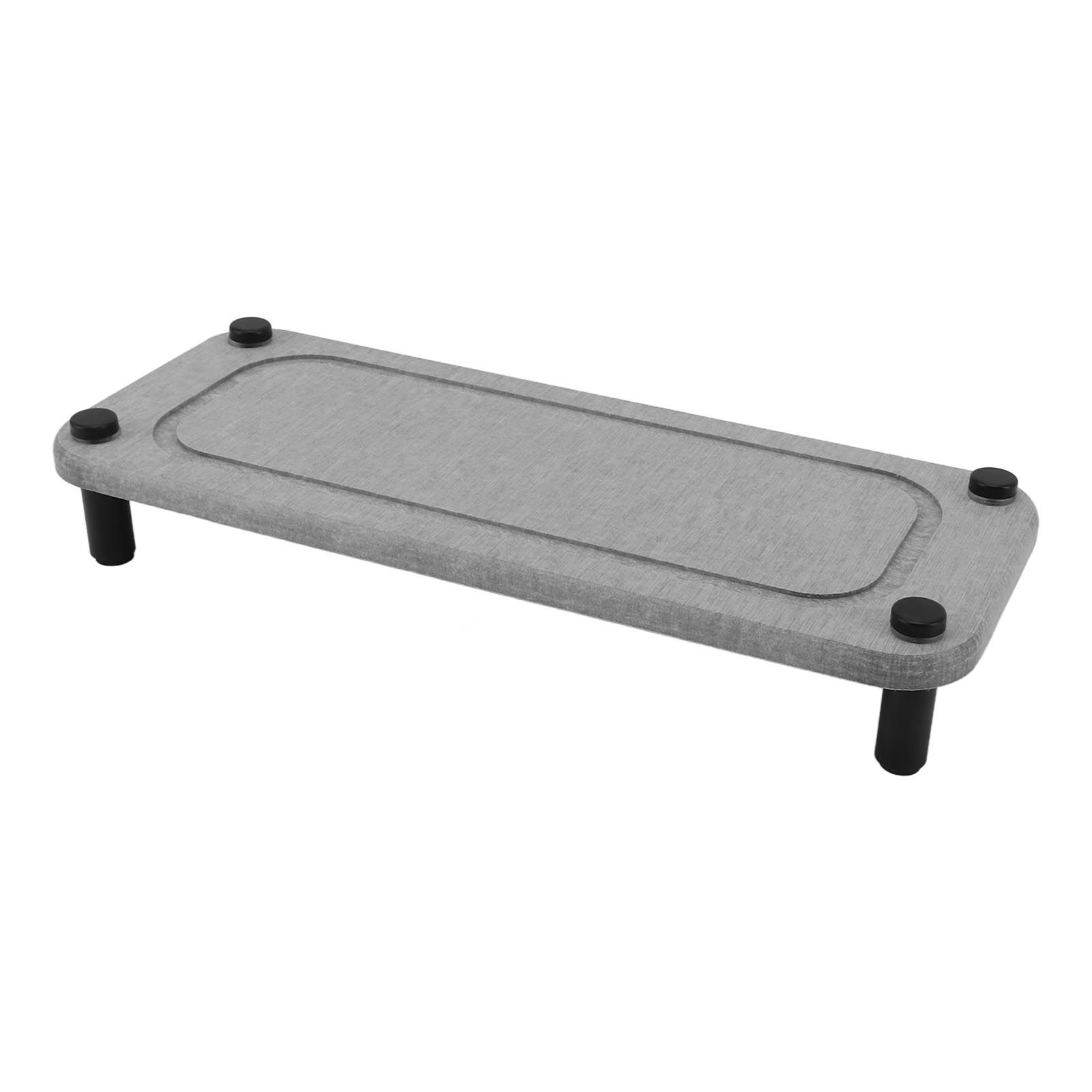 Sink Caddy Instant Dry Sink Organizer Dries Instantly Sink Holder Diatomaceous Pedestal Stand Riser with Stainless Steel Feet Grey โ image 3