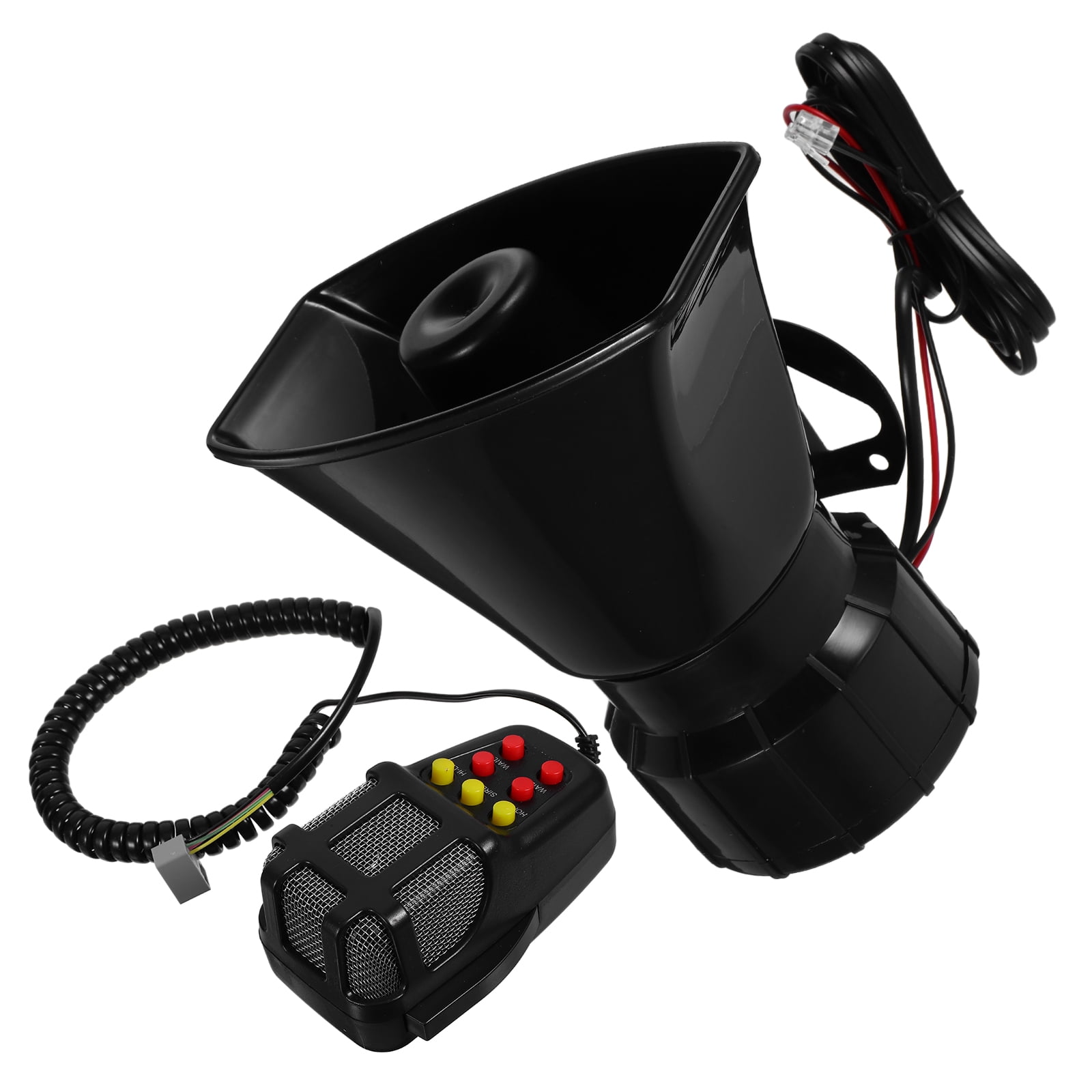 Horn Sounds Maker With 7 Sounds Black 1Pcs 7 Sounds Black — image 2