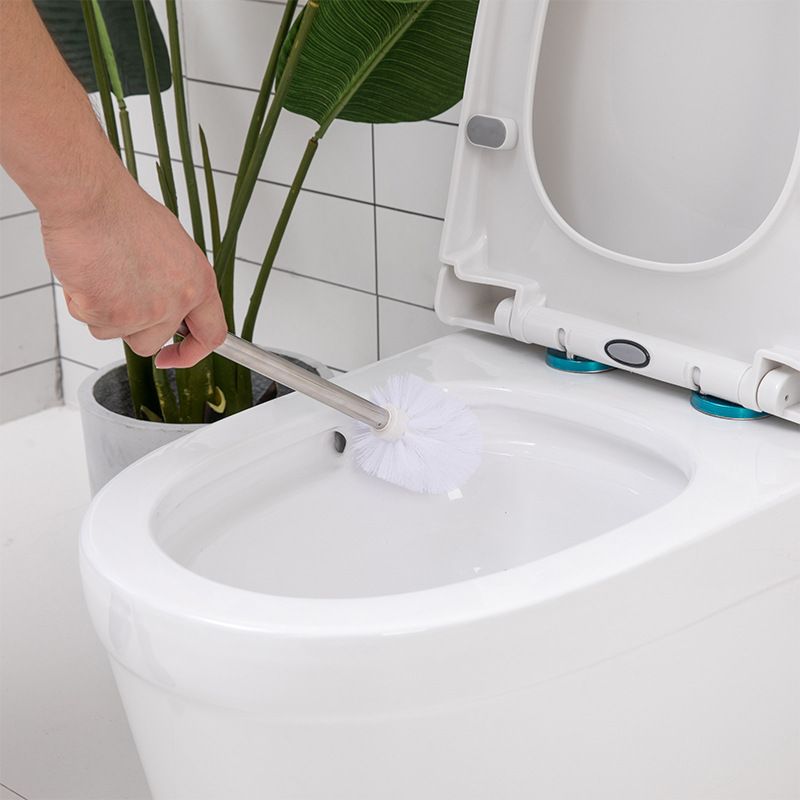 6PCS Toilet Brush Plastic Toilet Brushes Toilet Bowl Cleaner Brush Toilet Replacement Brush Bathroom Cleaning Brushes — image 4