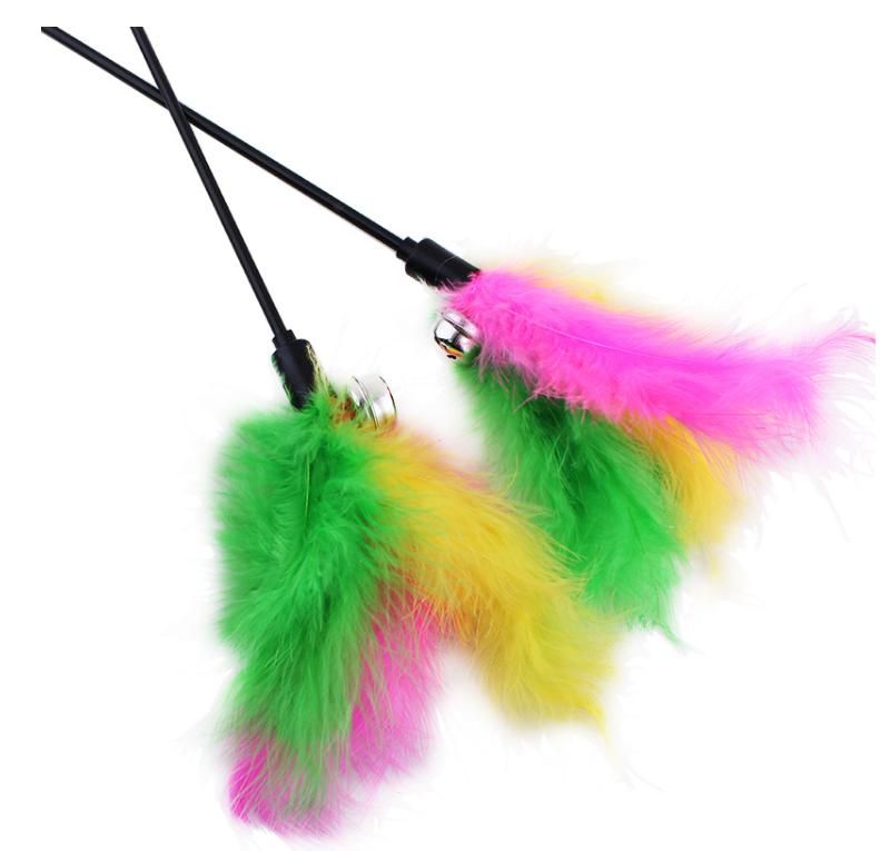 Cat Toy with Feathers and Bell โ image 5