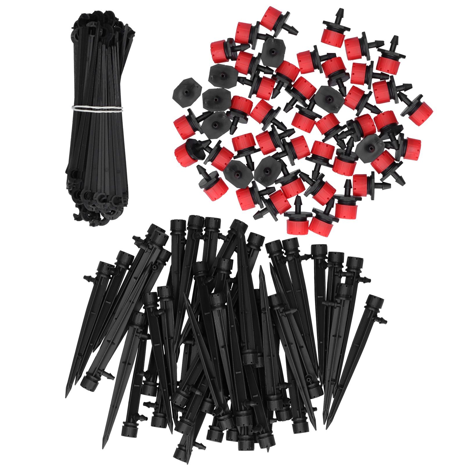 150PCS/Set Drip Irrigation Kit Water Drippers Garden Watering Sprinklers Accessories — image 4