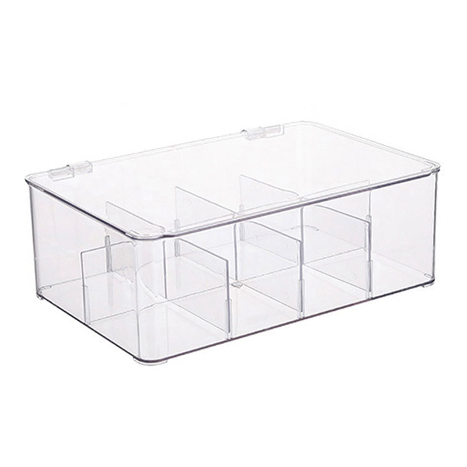 Coffee Condiment Organizer PET Detachable Transparency Baffle Tea Bag Packet Organizers for Coffee Tea Sock Storage โ image 2