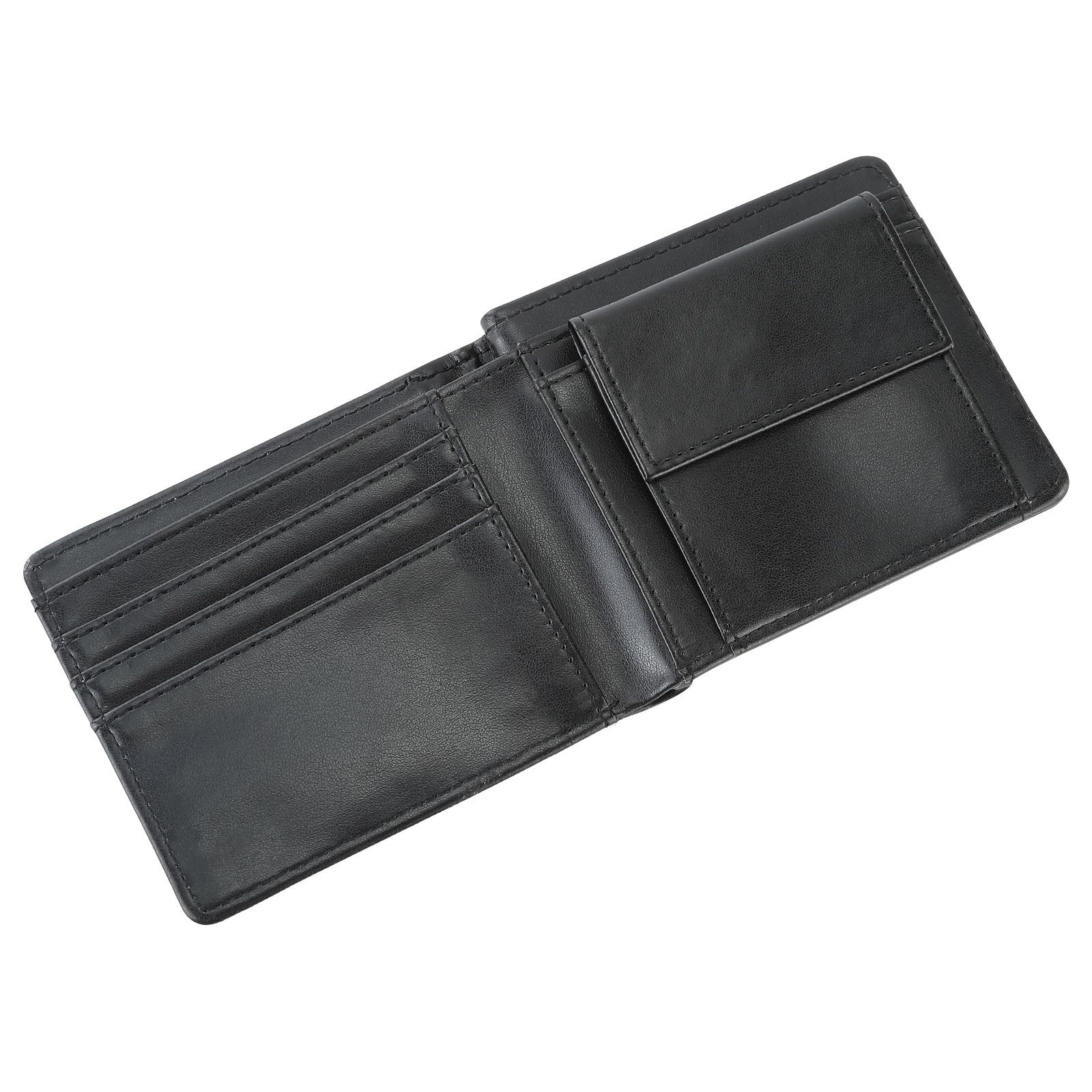 Slim Front Pocket Wallets For Men - Genuine Leather Credit Card Mens Bifold Wallet With Zipper Coin Stylish Genuine — image 5