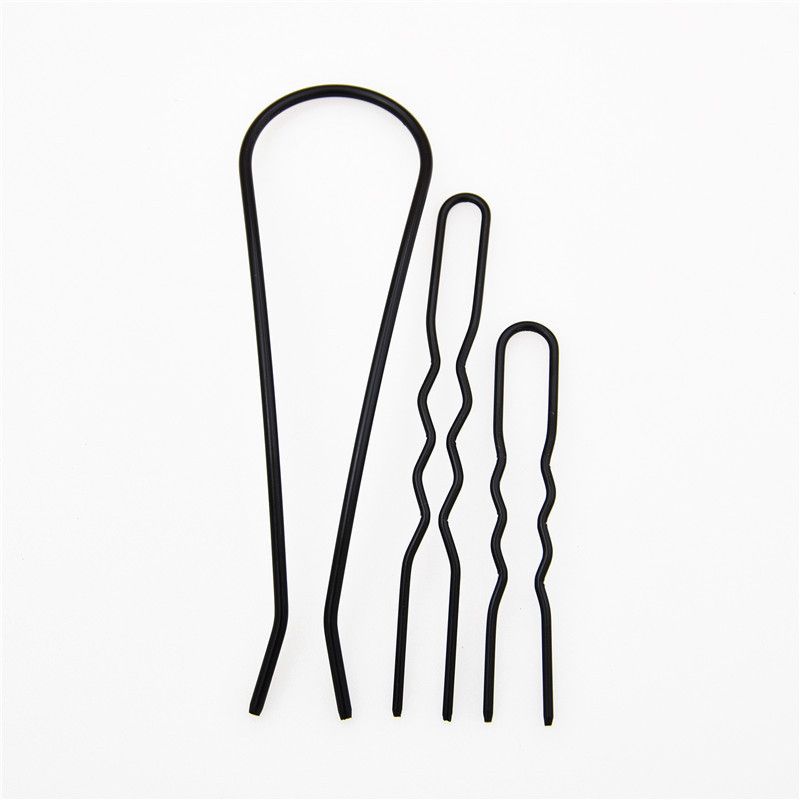 5 Piece Metal Hair Side Combs Hair Fork Clip Teeth Hair Pin Stick for Updo Bun, U Shape for Vintage Hairstyle Hair Accessories