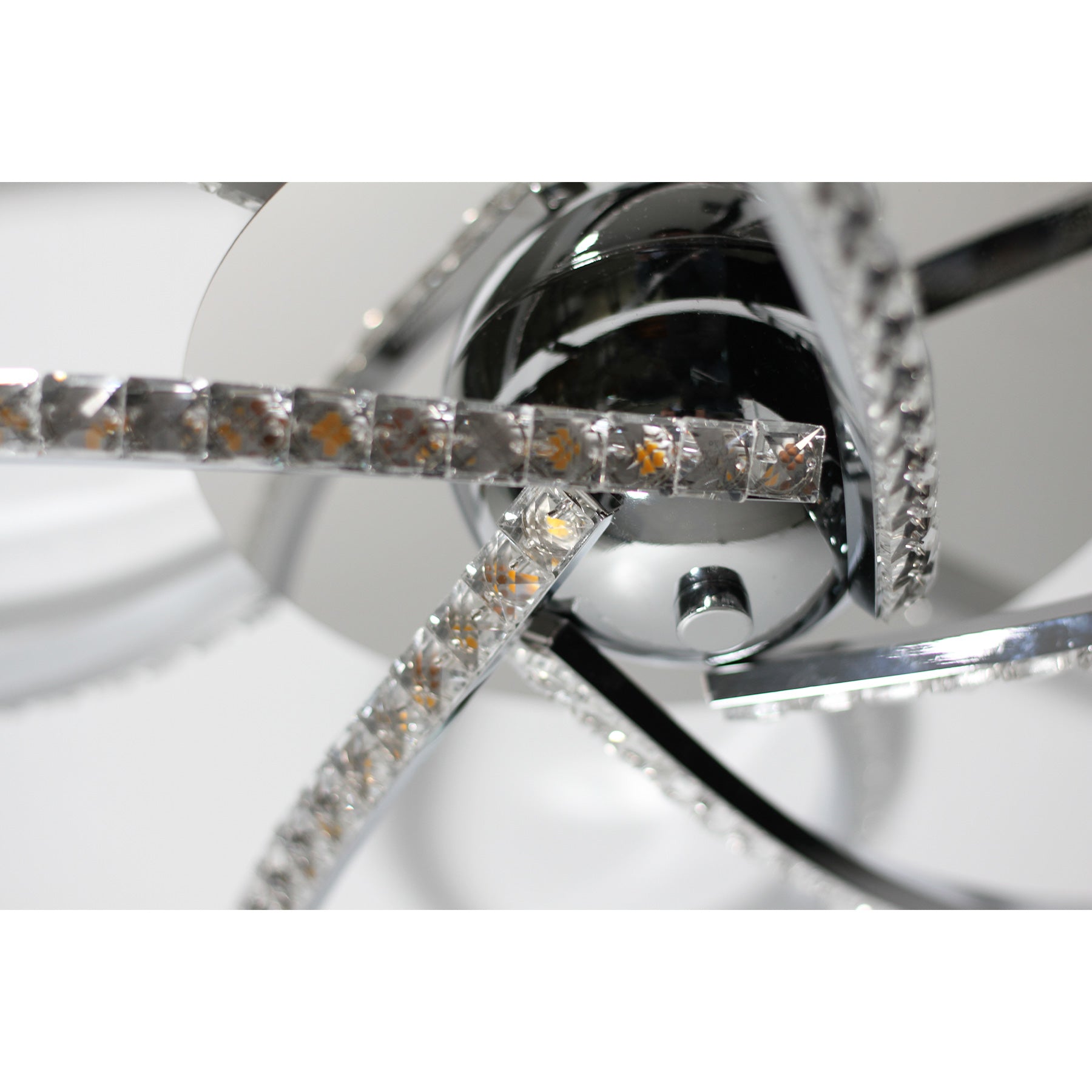 Irie Dimmable 5 Lights LED Ceiling Light - Chrome — image 4