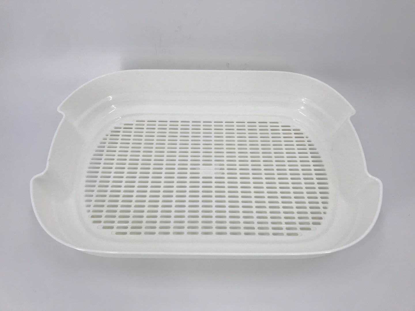 YES4PETS Portable Hooded Cat Toilet Litter Box Tray House with Scoop and Grid Tray Brown โ image 4