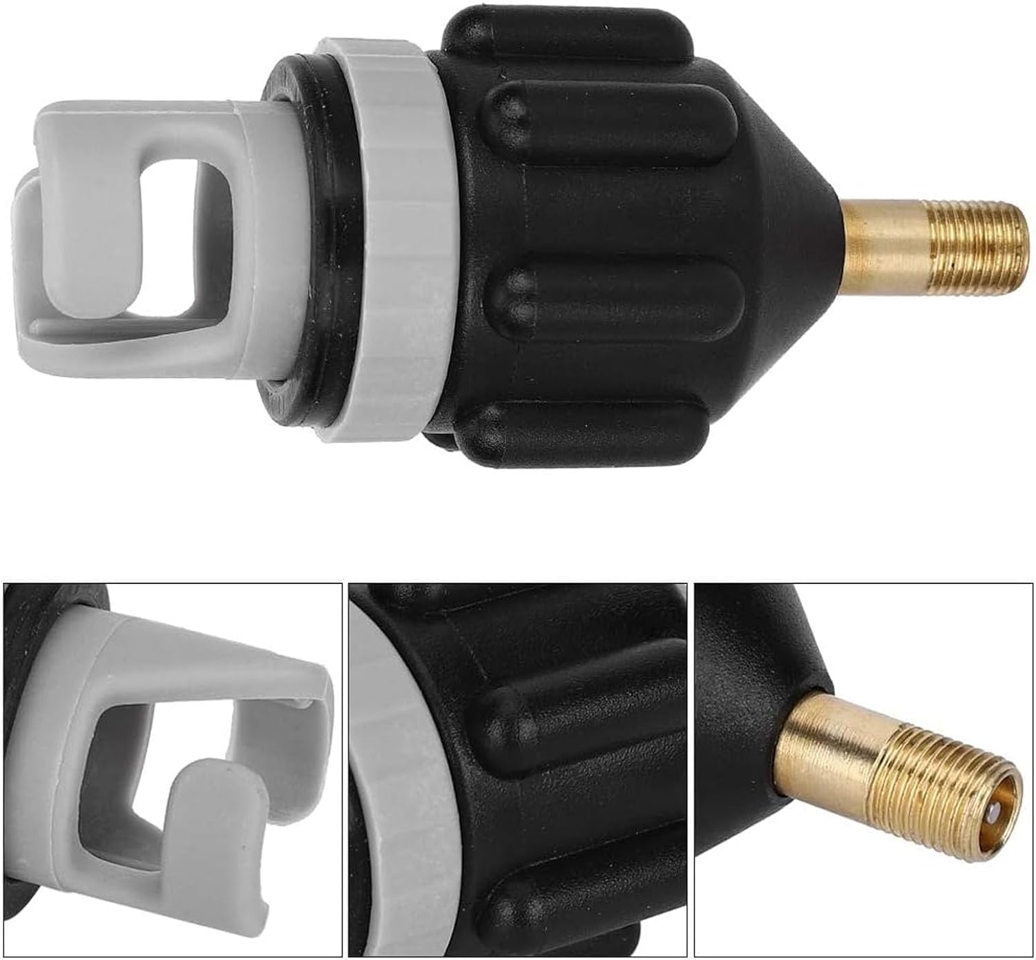 Inflatable SUP Pump Adaptor,Air Pump Converter Air Valve Adapter Sup with Standard Conventional Air Valve Attachment for Stand Up Paddle Board, Inflatable Bed — image 6