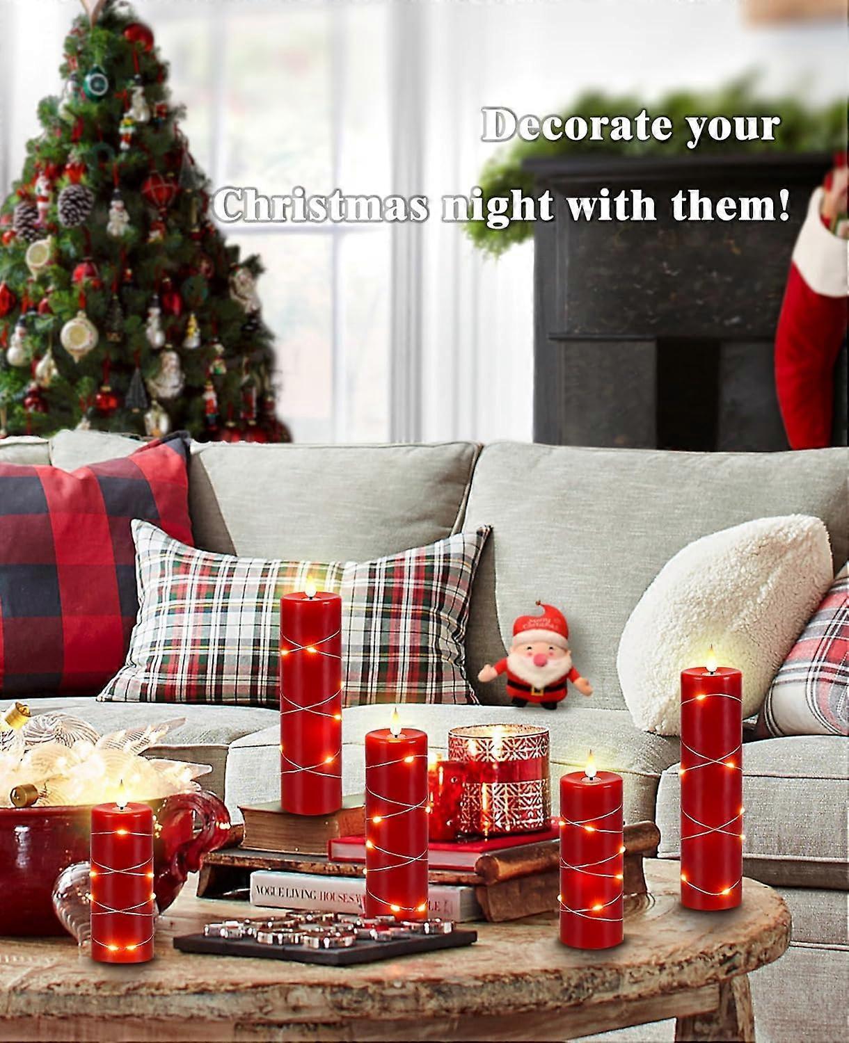 5 Pack LED String Lights with Remote, Star Clear Lights, Timer Function โ image 5