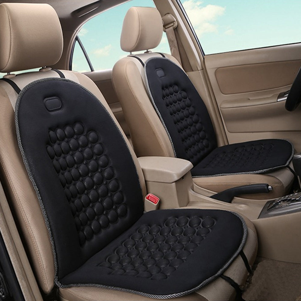 2Pack Universal Breathable Car Seat Pad Cover Mat Comfortable Chair Cushion (Beige) โ image 2