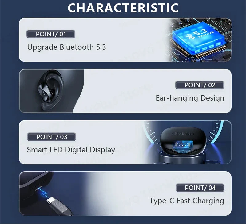 Bluetooth Wireless Earbuds Black — image 4