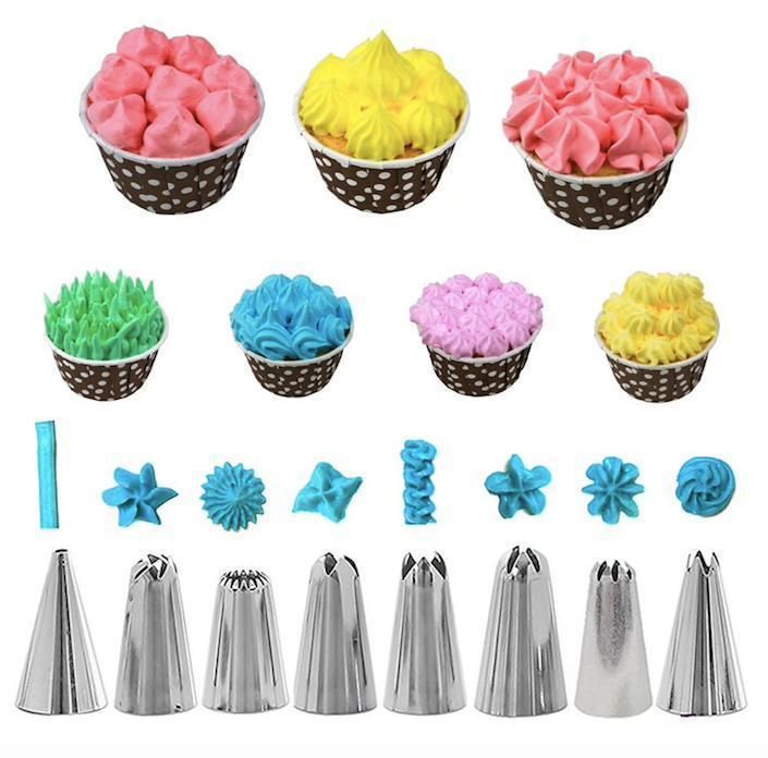 14-Piece Purple Tulle Set, Liquor Bag Tweezers Dough Scraper — image 6