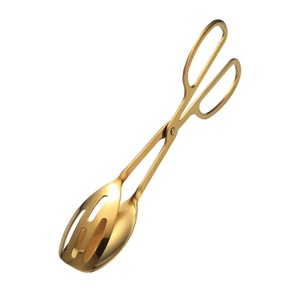 Food Tongs, Heavy Duty Stainless Steel Kitchen Tongs Salad Tongs Heat Resistant Small Serving Tongs for Cooking, Grill, Pastry, Sandwich, Ice, Food Bread