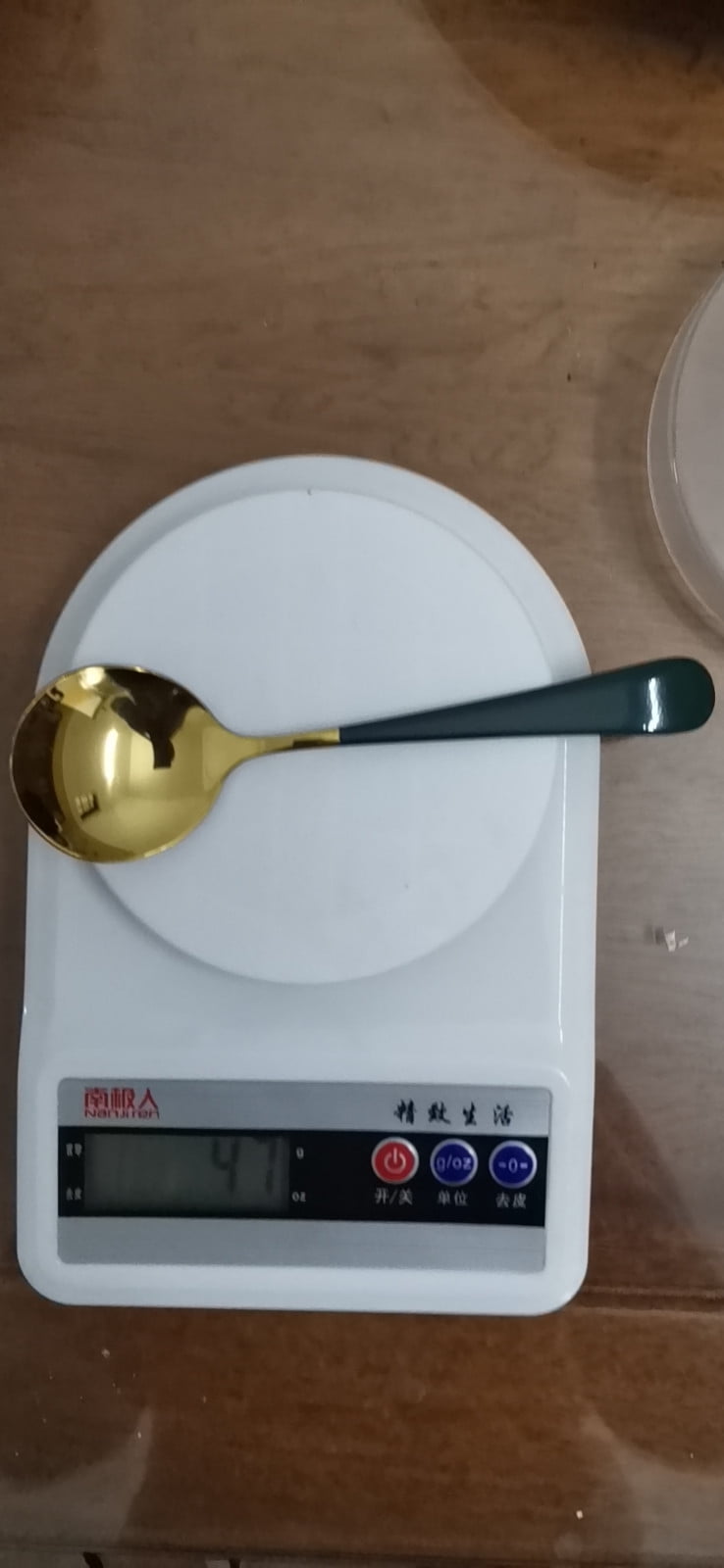 Stainless Steel Portable Soup Spoon, Durable Cutlery for Home Travel Dining Use, 15.7 cm Length ā image 2