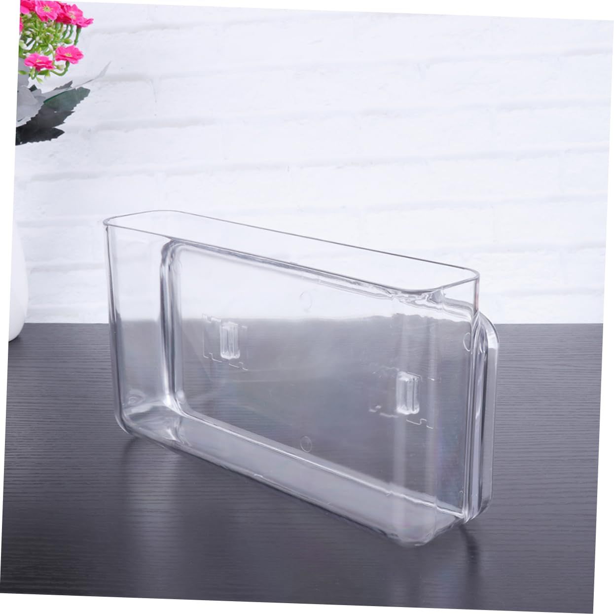 3pcs Remote Control Storage Box Adhesive Phone Wall Holder Cell Phone Charging Stand Wall Mount Phone Bracket Wall Phone Holder — image 4