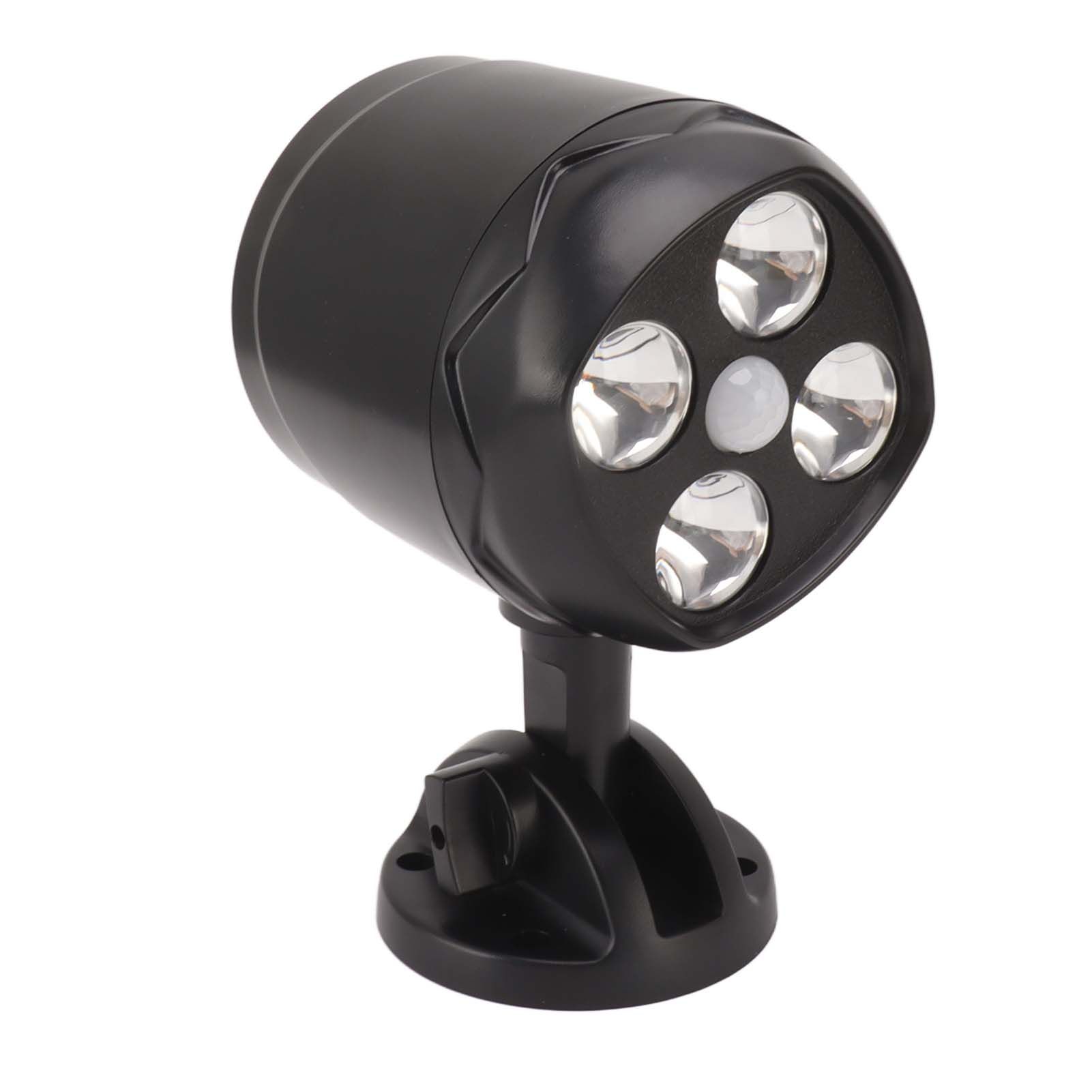 4 LED Spot Light Outdoor Waterproof Wall Mounted Rotating Projection Floodlight Spotlight with Motion Sensor for Yard — image 3