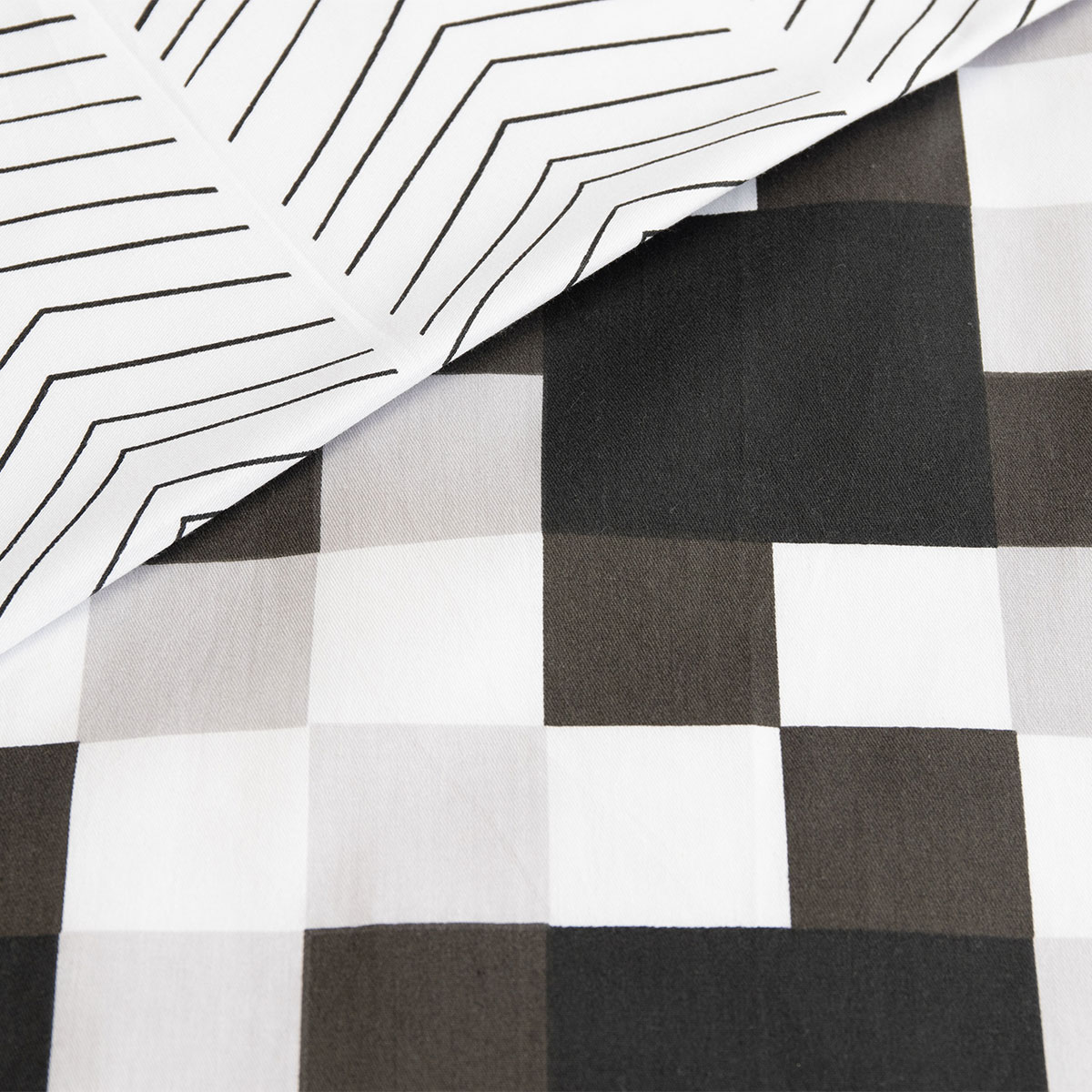 Ardor 250TC Emerson Geometric Cotton Sateen Quilt Cover Set King — image 3
