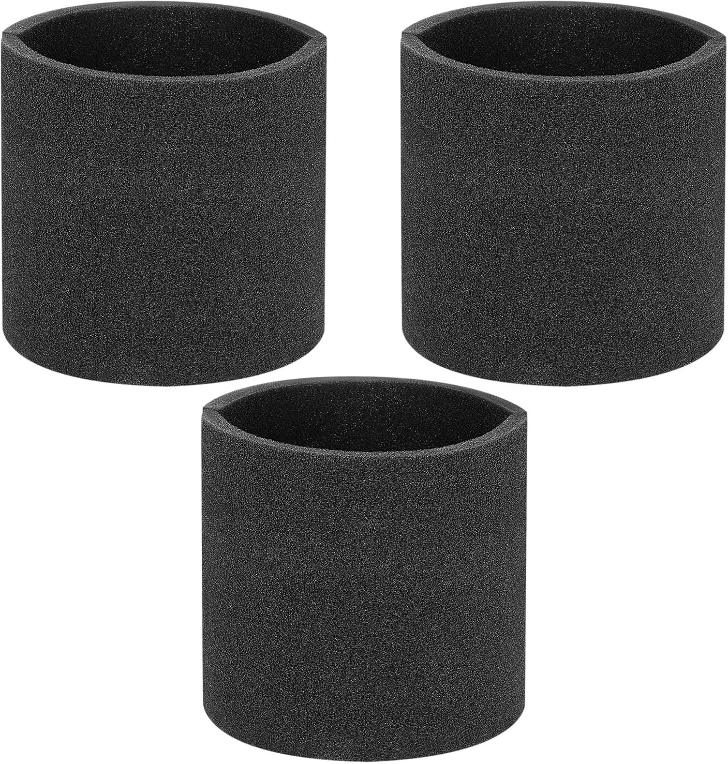 3 Pack 90585 oam Sleeve V2001 oam Replacements ilters Compatible with Most Shop-Vac Wet/Dry Vacuum Cleaners 5 Gallon and Above, Vacmaster & Genie Shop Vacuum