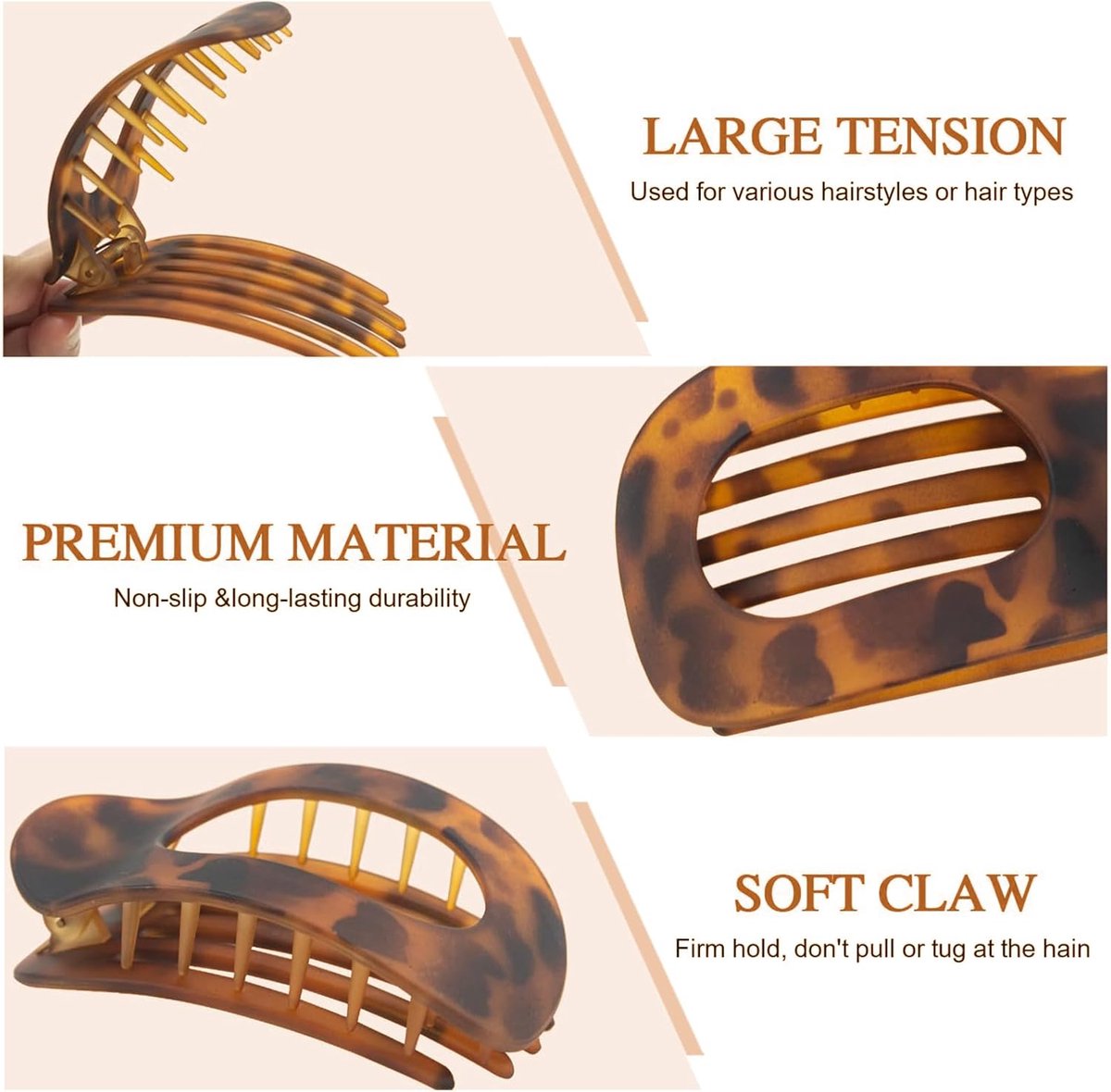 Hair elastic - 4 pieces - Hair accessories - 4 colors — image 5
