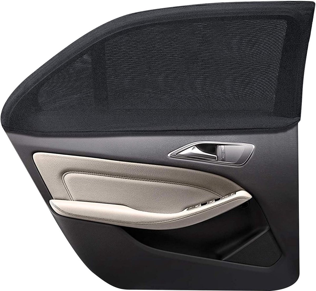 Car accessories - Car sunshades - Windshield sunshades - Set of 2 car sunshades - Blocks UV rays and protects your car from sun exposure - Suitable for the — image 5