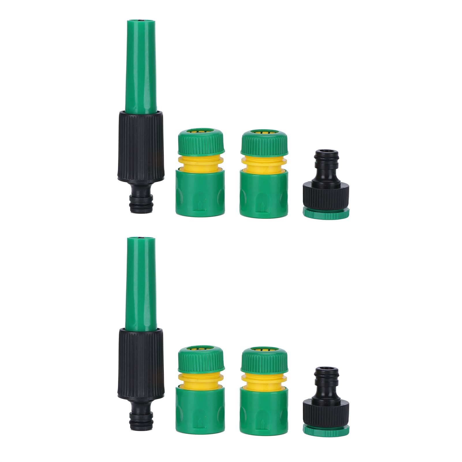 2 Set G1/2 Hose Pipe Water Sprayer Connector Set Water Watering Garden Irrigation Fitting