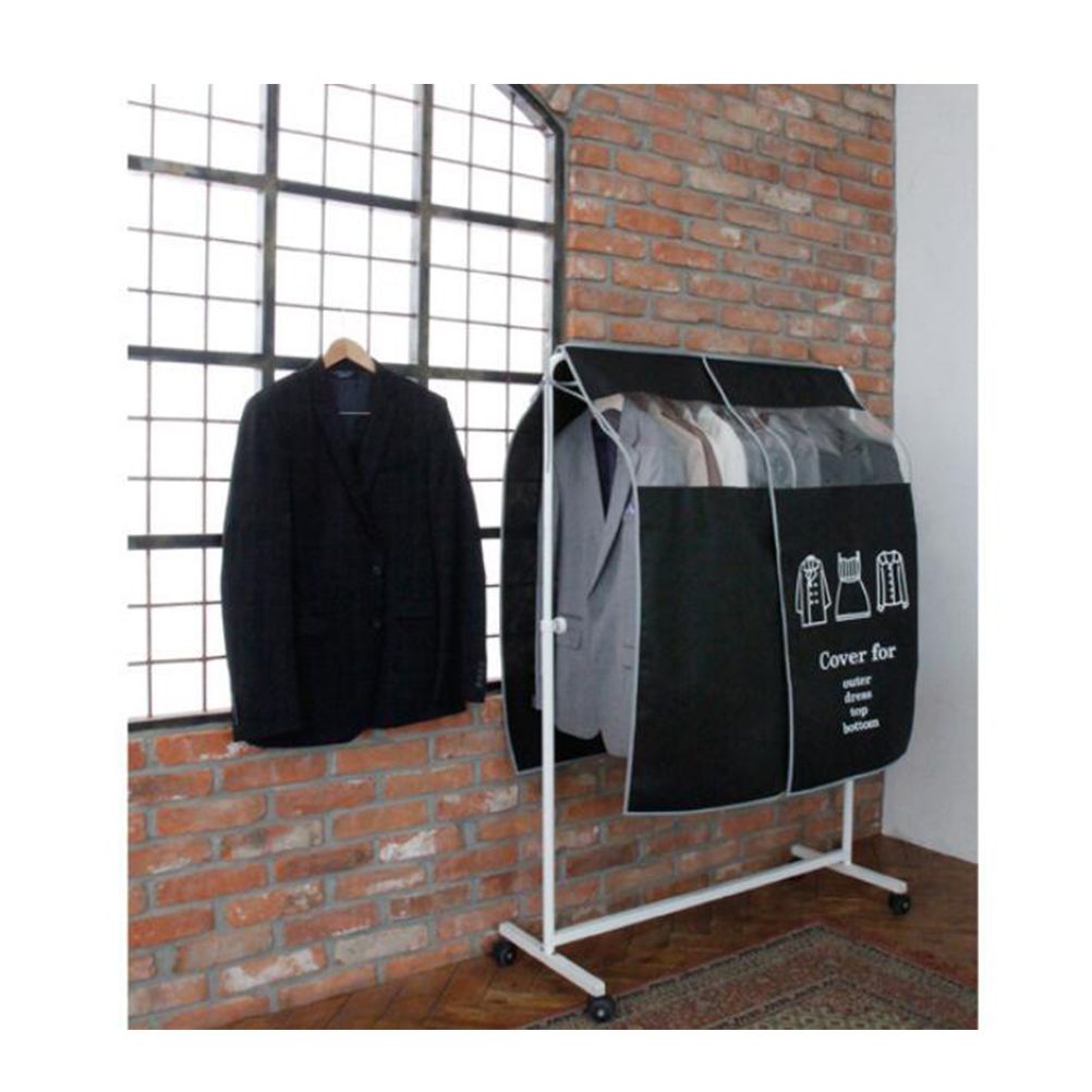 Non Woven Fabric Clothing Dustproof Covers Home Dust Cover Wardrobe Hanger โ image 6