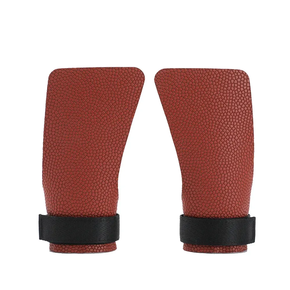 Basketball Hand Grips for Pull-ups Cross Training Gymnastics Weightlifting Palm Protector - Black XL β image 5