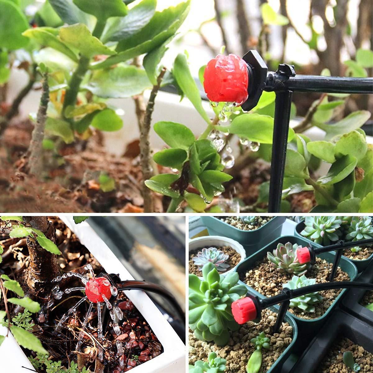 Adjustable Irrigation Drippers Sprinklers, New Adjustable Irrigation Drippers for Dripper Irrigation Tubing, Drip Irrigation Emitters — image 3
