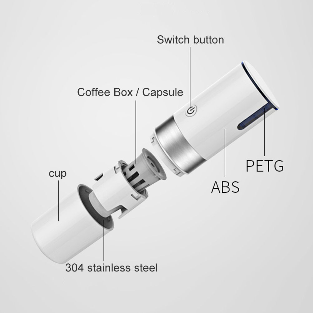 Portable Espresso Machine USB Coffee Maker Small Travel Coffee Machine — image 6