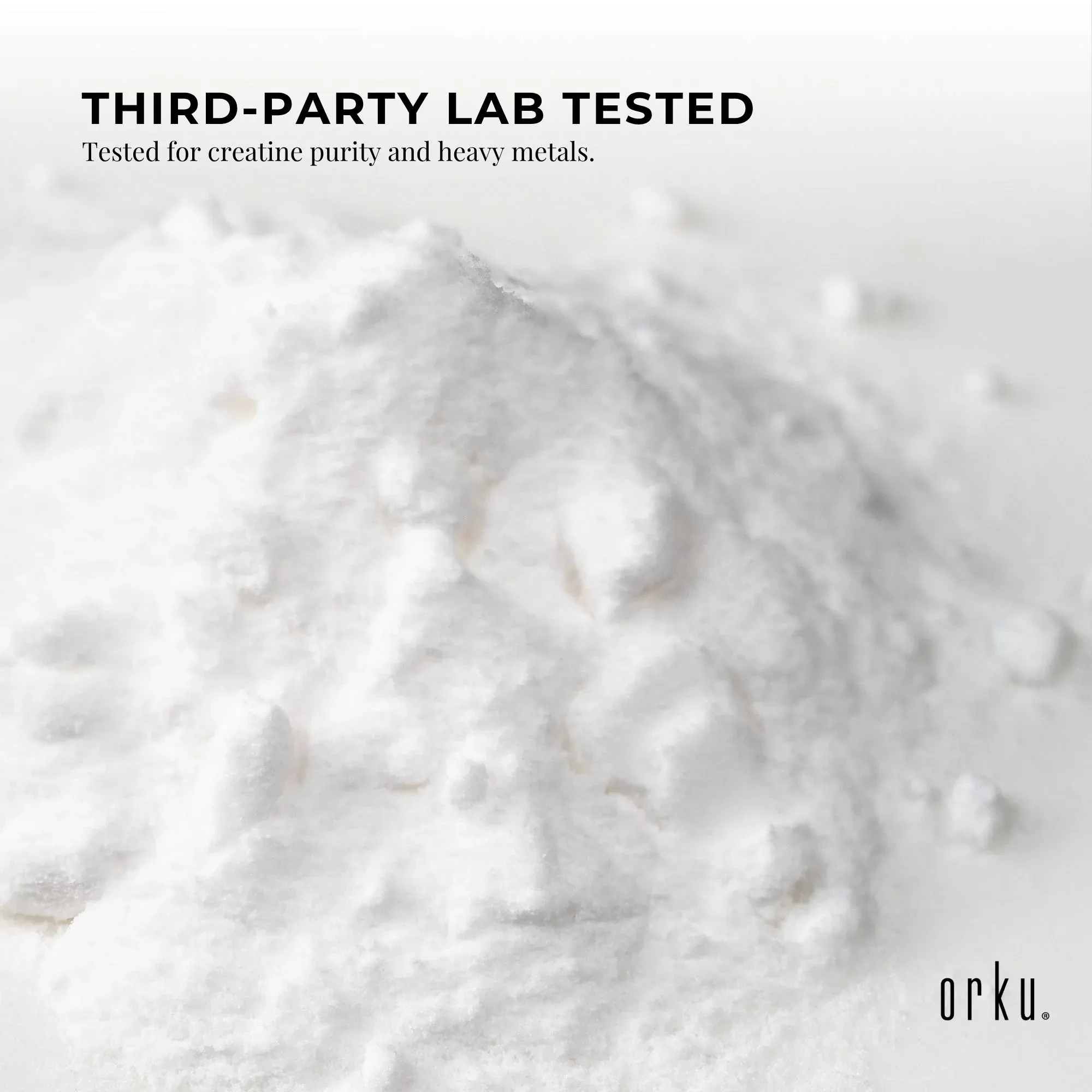 Orku 400g Creatine Monohydrate Powder 200 Mesh Micronised 99.9% Pure — image 5