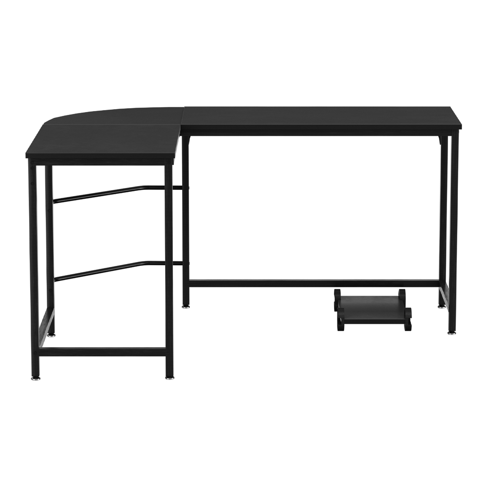 Artiss Computer Desk L-Shape CPU Stand Black 147CM β image 3