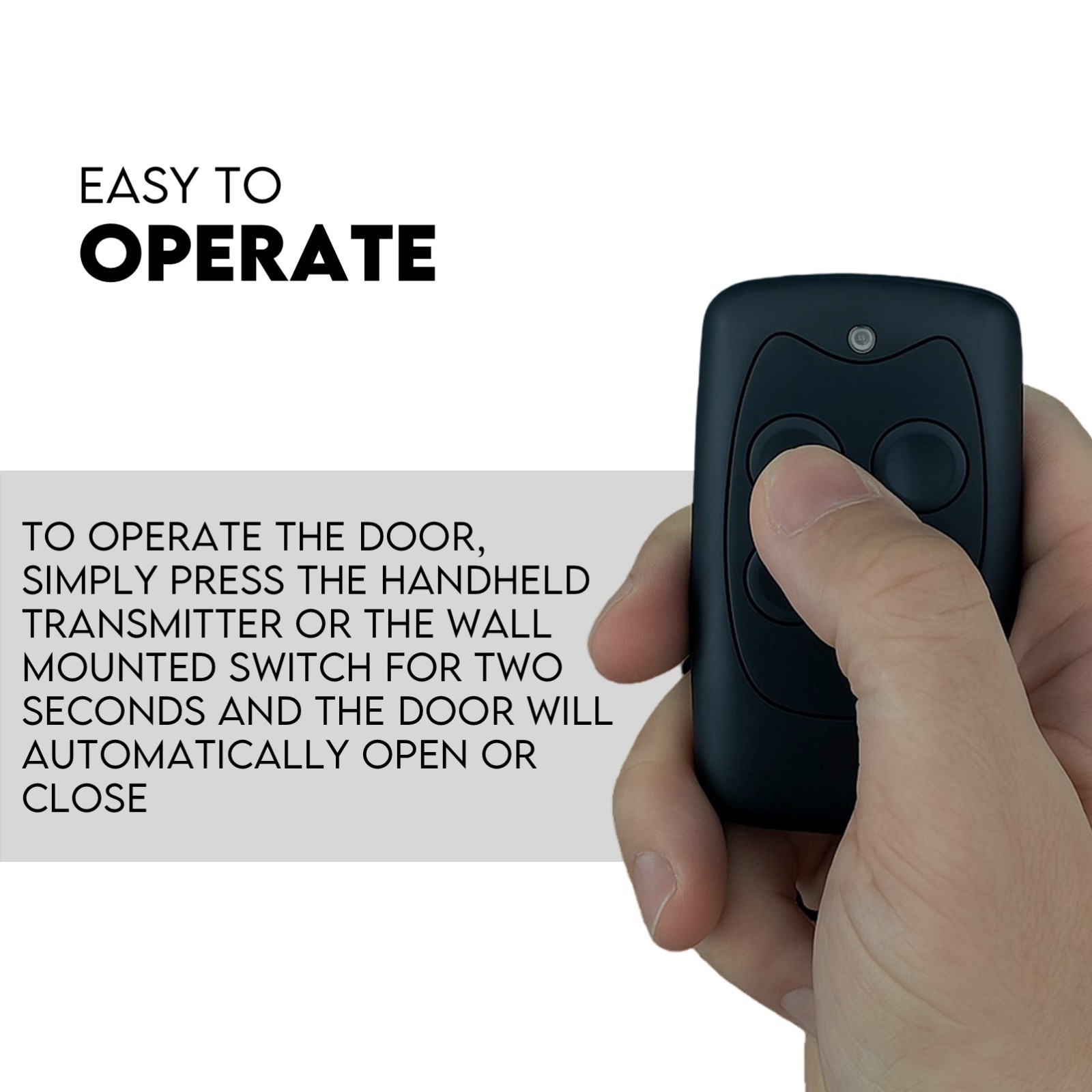 Automatic Roller Door Opener Garage Powerful 1200N Motor Garage 22m2; Rolling AU — image 4