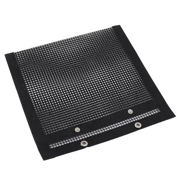 Reusable BBQ Grill Mesh Bag, Heat-Resistant Non-Stick Fibreglass Cooking Bag for Charcoal Grills and Ovens, Black, 30 × 24 cm — image 4