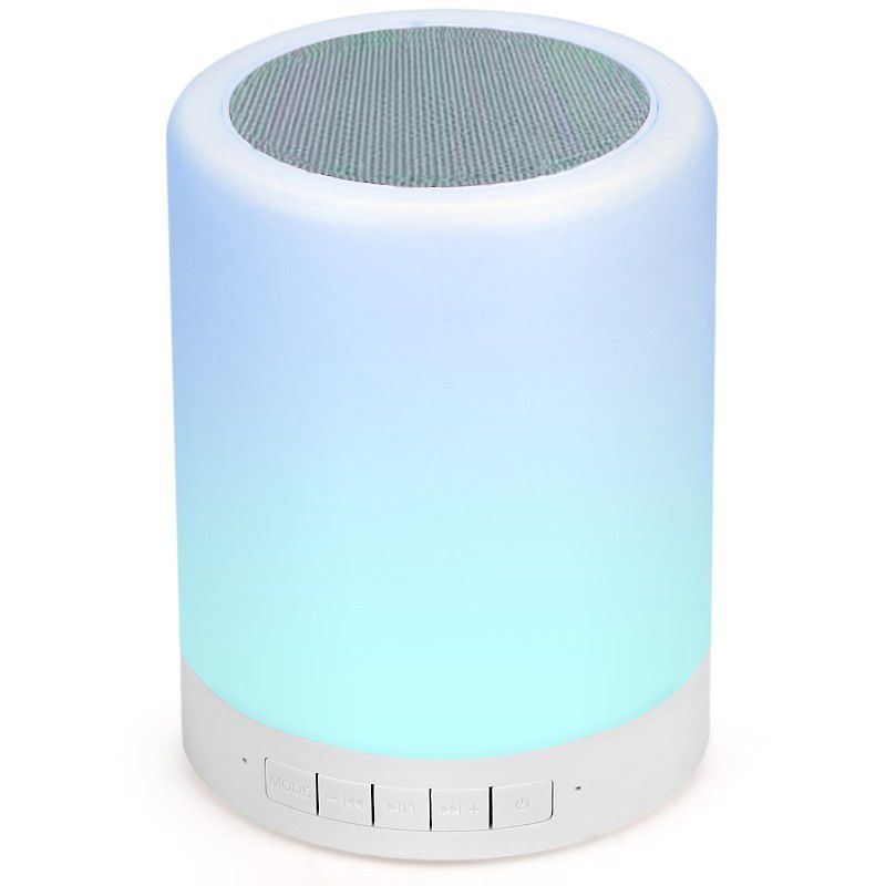 Night Light Bluetooth Speaker Wireless Portable Smart Touch Control Bedside Table Lamp with Colorful Led โ image 4