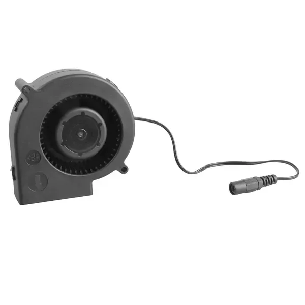 12 V Blower Fan with Stainless Steel Air Tube, Electric Charcoal Fire Starter for Grills, Stoves and Cooling Applications, Black — image 6