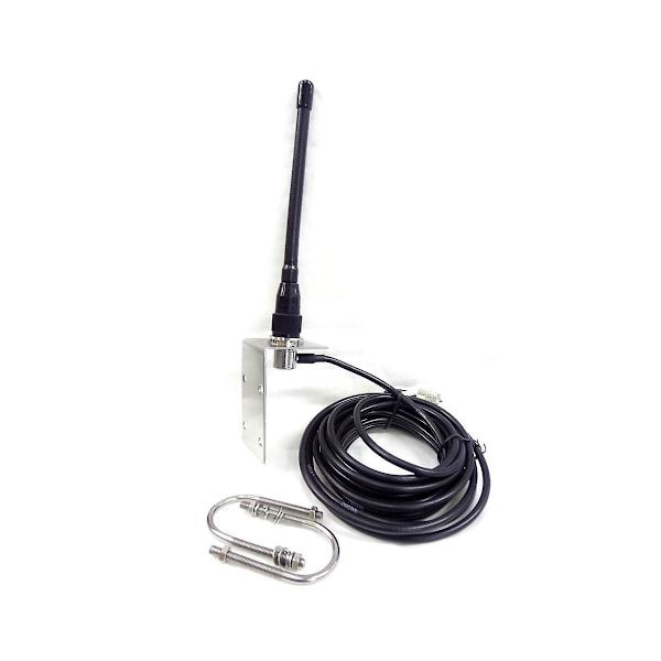 VHF Marine Antenna 156-163MHz Waterproof Rubber Mast Antenna With 5m Rg-58 Cable For Boat Sailboat Y, Stainless Steel + Rubber material — image 4