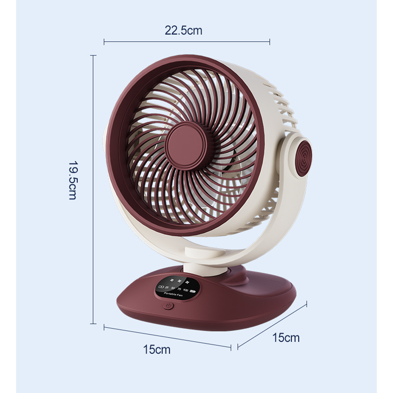 Desktop Oscillating Fan- Red โ image 6