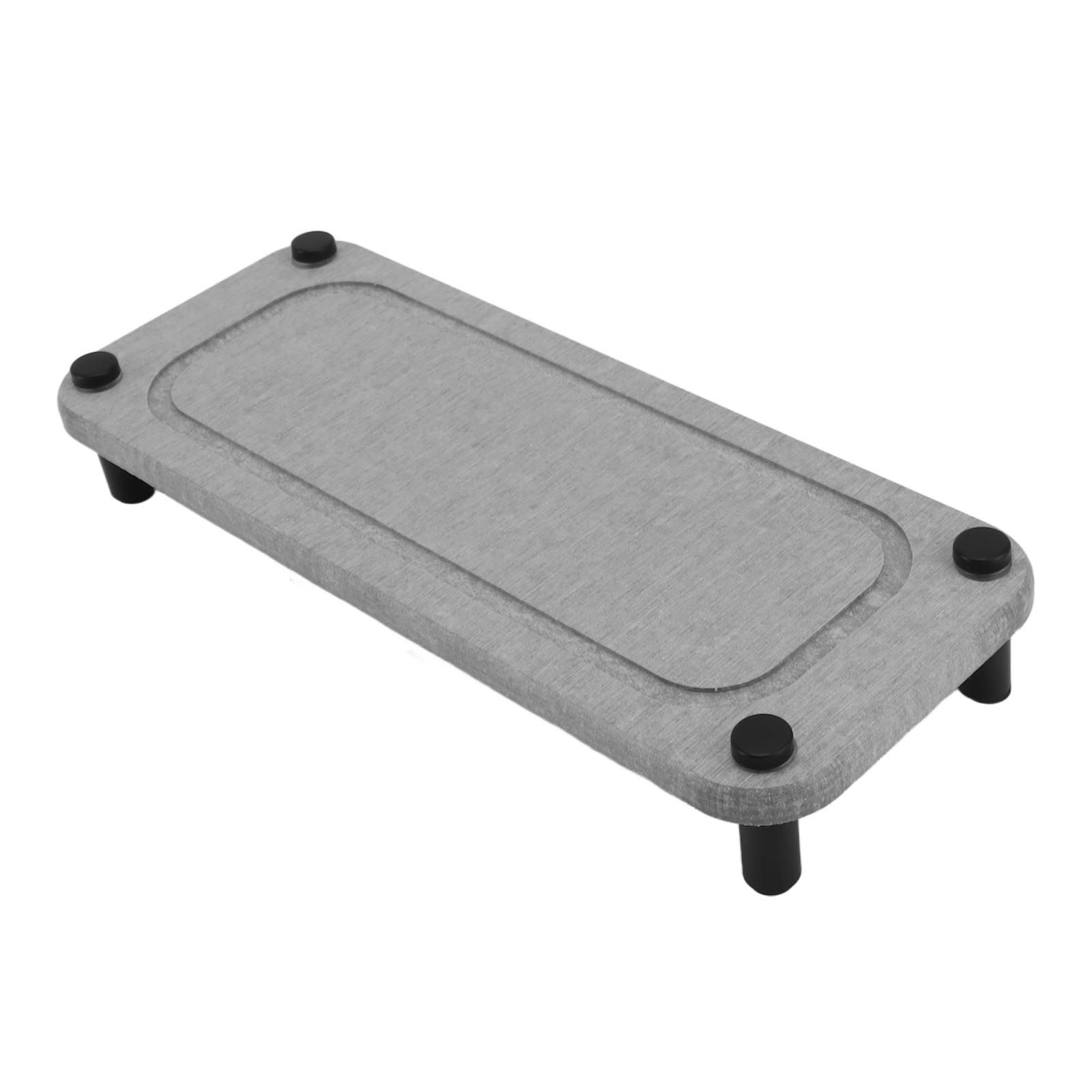 Sink Caddy Instant Dry Sink Organizer Dries Instantly Sink Holder Diatomaceous Pedestal Stand Riser with Stainless Steel Feet Grey โ image 6
