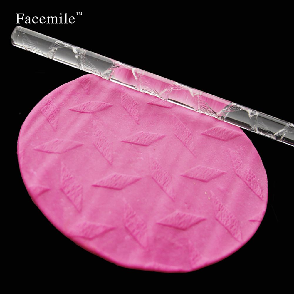 High Quality Acrylic Rolling Pin Pastry Rolling Pin Fondant Plasticine Roller DIY Cake 18# — image 5