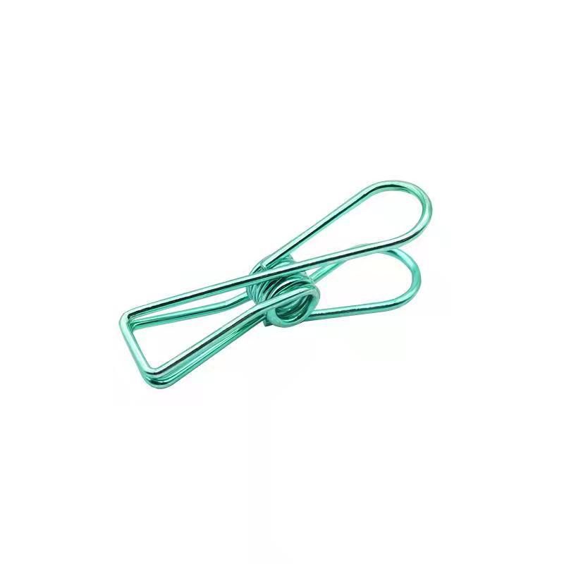 Pack of 15 Rose Gold-green-black- Small Metal Clips Multi-Purpose Utility Clips-Metal Wire Hollow Out Multi-Purpose Utility Clips